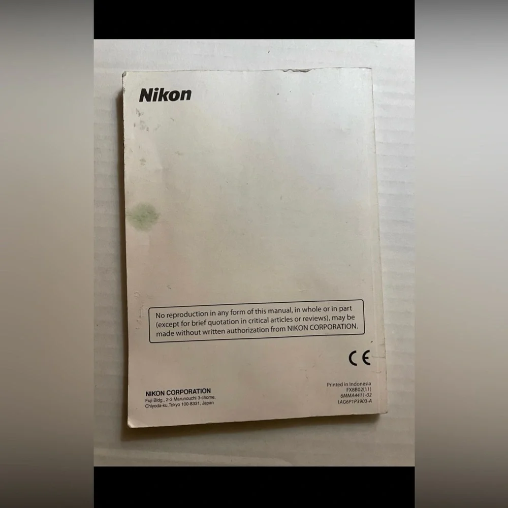 Nikon Coolpix S210 Digital Camera User's Manual